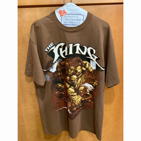 the thing t shirt marvel